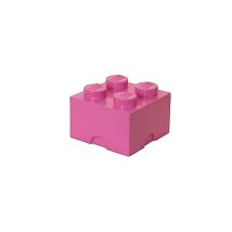Conteneur De Rangement Lego En Forme De Brique Rose - Lego