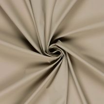 Tissu Imperméable Uni Beige Sable - Craftine