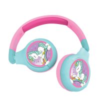 Casque 2 En 1 Licorne Bluetooth Et Filaire Avec Limitation De Son - Lexibook