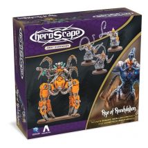 Heroscape - Expansion Revna's Rebuke: Iron Lich Viscerot And Necrotech Wraithriders Army En Version Anglaise - Divers