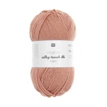 Fil À Tricoter Creative Silky Touch Dk Vegan - 100gr - Rico Design 32 Rose Saumon