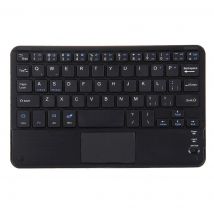 Clavier Pour Tablette Bluetooth Sans Fil Avec Pavé Tactile Compatible Android Windows Noir Yonis - Yonis