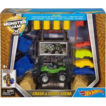 Coffret Mallette Grand Stade Monster Jam - Hot Wheels - Voiture - Mattel - Djk61 - Hot Wheels
