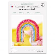 Coffret Diy - Arc-en-ciel À Tisser - French Kits