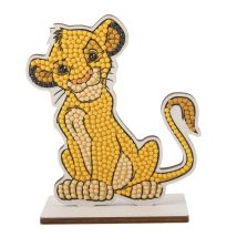 Crystal Art Kit Figurine À Diamanter Disney Simba - Crystal Art
