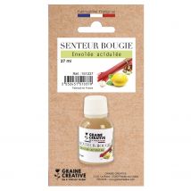 Skin Senteur Bougie Rubarbe Citron - Graine Creative