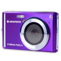 Agfa Photo Realishot Dc5200 - Appareil Photo Numérique Compact, Cmos 21mp, Écran Lcd 2,4, Zoom Digital 8x, Vidéo Hd 720p, Batterie Lithium, Cartes Sd,