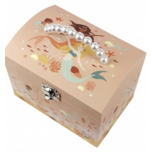 Grande Boite A Bijoux Musicale Sirene - Vanity Case - Trousselier