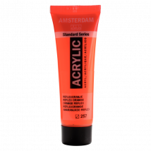 Peinture Acrylique En Tube - Orange Reflex - 257 - Amsterdam - 20ml