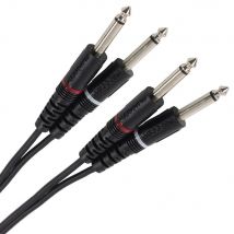 Câble Bretelle Jack Mâle Mono - Jack Mâle Mono 3m Easy Plugger