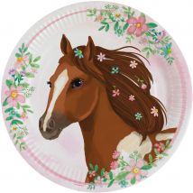 8 Assiettes Cheval - RIETHMULLER