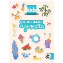 Carnet De Gommettes La Plage 1,2 À 7,3 Cm 119 Pièces - Megacrea DIY