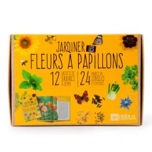 Coffret Graines De Fleurs À Papillons - Radis et Capucine