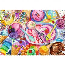 Puzzle 600 Pièces - Crazy Shapes - Sweet Dream - Trefl