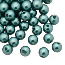 Lot De 200 Perles Nacrees Vert Acrylique Diamètre 5 Mm - Livraison Gratuite - Creation Bijoux - La boutique de Karine