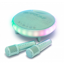 Kidykaraoke Enceinte Karaoké Avec 2 Microphones - Kidywolf