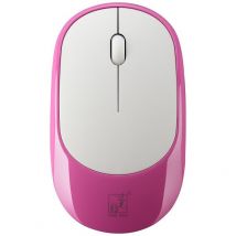 Souris Sans Fil Rechargeable Silencieuse 1000dpi Pour Ordinateur Portable Rose Rose Yonis - Yonis