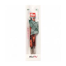 Aiguilles Interchangeables Longues Bois Natural N° 3 À 15 À L'Unité - Prym Marron (n°9)
