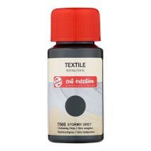 Peinture Pour Textile - Gris Orageux - Talens Art Creation - 50ml - Royal Talens
