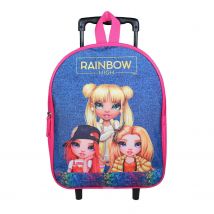 Sac À Dos À Roulettes 32 Cm Maternelle Rainbow High Multicolore - Bagtrotter