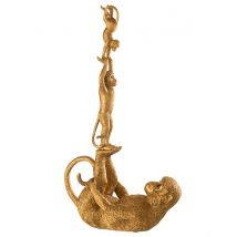 Figurine Singes Gymnastique En Résine - Jolipa
