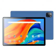 Tablette Tactile 10 Pouces 4g Lte Android 11 8gb+128gb Octa Core Avec Étui Cuir Bleu Yonis - Yonis