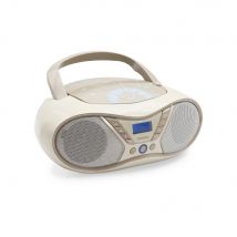 Lecteur Cd Soft Grey Avec Radio Fm Et Port Usb - Mooov