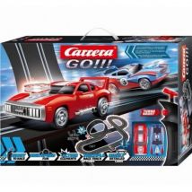 Carrera Go - Circuit Smoking Tires - Voitures Muscle Car - 62497