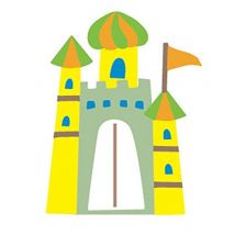 Matrice Découpe (die) Happy Cut Château Scrapbooking