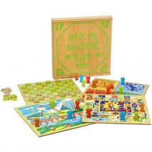 Coffret Jeux De Société - Jeujura