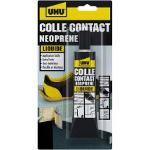 Colle Néoprène Liquide - Super Forte - Transparente - Uhu - Tube De 120g