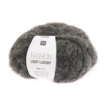 Découvrez L'Élégance Naturelle : Pelote De Laine Et Alpaga Fashion Light Luxury De Rico Design 06 Gris - Rico Design