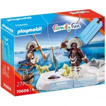 Family Fun Set Cadeau Pêcheurs Sur Glace - Playmobil