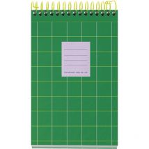 Bloc Reporter - A6 - 120 Feuilles - Spirale - Petits Carreaux - Couverture Carton - Miquelrius - Agipa