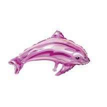 Ballon Géant Dauphin Rose (84 Cm) - Annikids