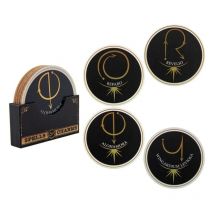 Harry Potter - Pack 4 Sous-verres Spell & Charms - Cinereplicas