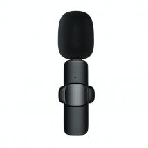 Microphone Lavalier Sans Fil Pour Vidéo En Direct Avec Réduction De Bruit Yonis - Yonis