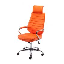 Chaise De Bureau Rako V2 Orange - Ovegna