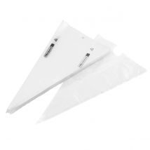 Lot De 100 Poches À Douille Jetables Fm Professional