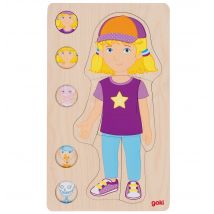 Puzzle Corps Humain, Fille - Goki