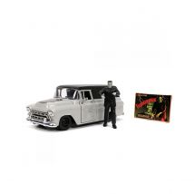 Universal Monsters - Réplique Métal 1/24 Chevy Suburban 1957 Avec Figurine Frankenstein - JADA TOYS