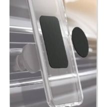 Muvit 2 Plaques Magnétiques Métalliques Pour Smartphone Sur Support Voiture Noir