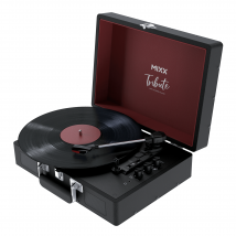 Mixx Audio - Platine Vinyle Portable Bt Tribute Stereo - Noir