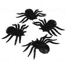 4 Grosses Araignées Velues (11 Cm) - Sloli