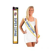 Echarpe - Miss Super Copine - Déguisement - Fête - Anniversaire - Studio H