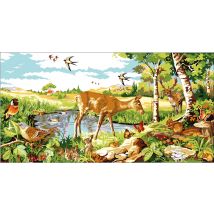 Canevas Seg Liberté Sauvage 65 X 120 Cm