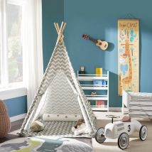Sobuy Oss03 Tipi Enfant Tente Pour Enfant Avec Tapis De Sol Indian Teepee Tente De Jeu - Sobuy