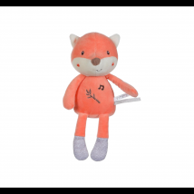 Peluche - Petits Musicaux bamboo Renard - 15 Cm S/carte - Gipsy Toys