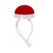 Bracelet Porte Épingles Adaptable Rouge 5,4cm X 11cm - Mediac