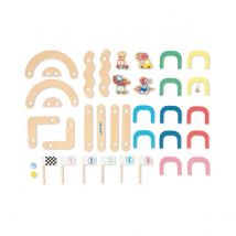Applepop - Jeu De Parcours De Billes En Bois - Jura Toys